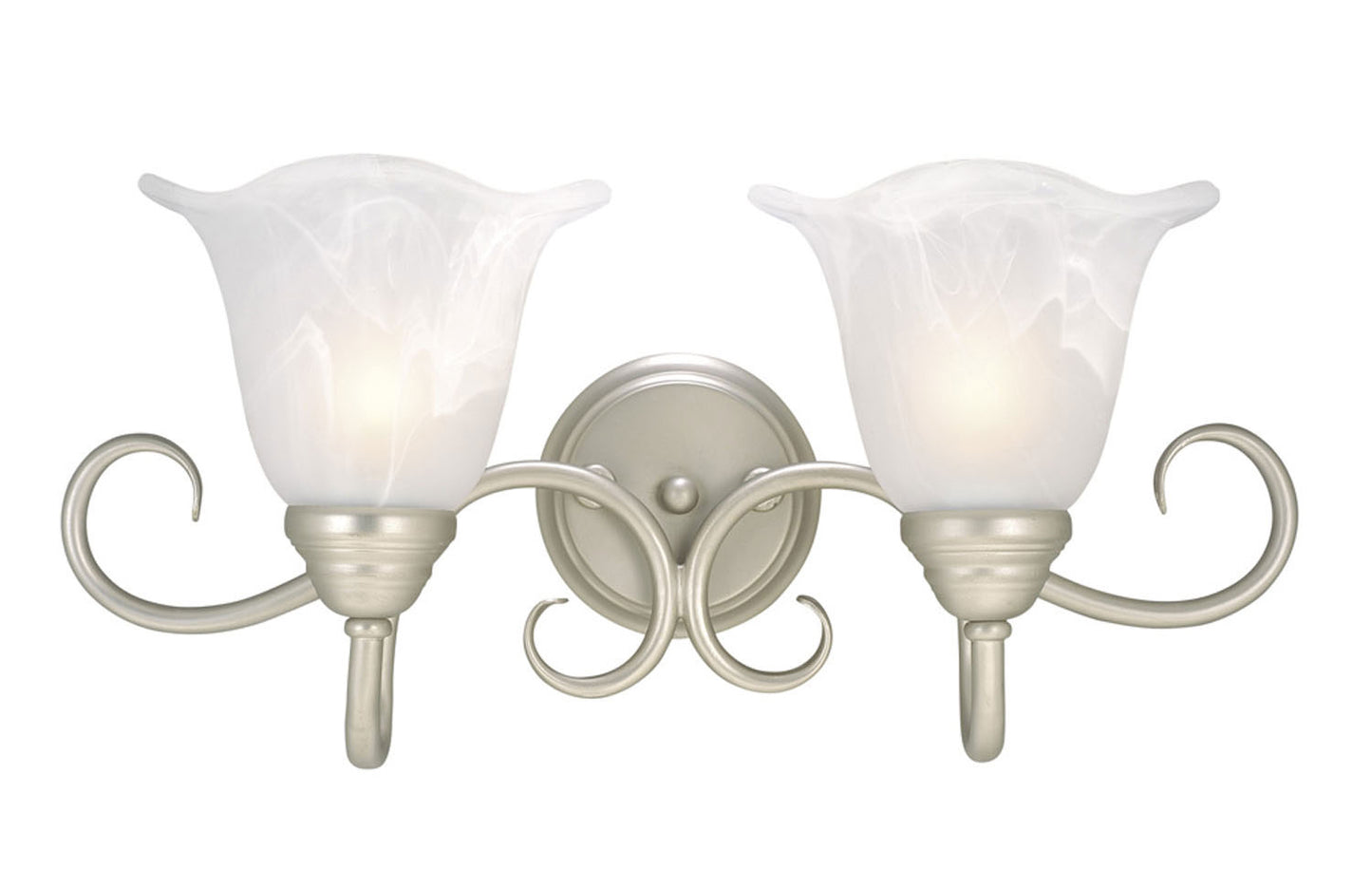 Vaxcel - BL-VLD002BN - Two Light Vanity - Bella - Brushed Nickel