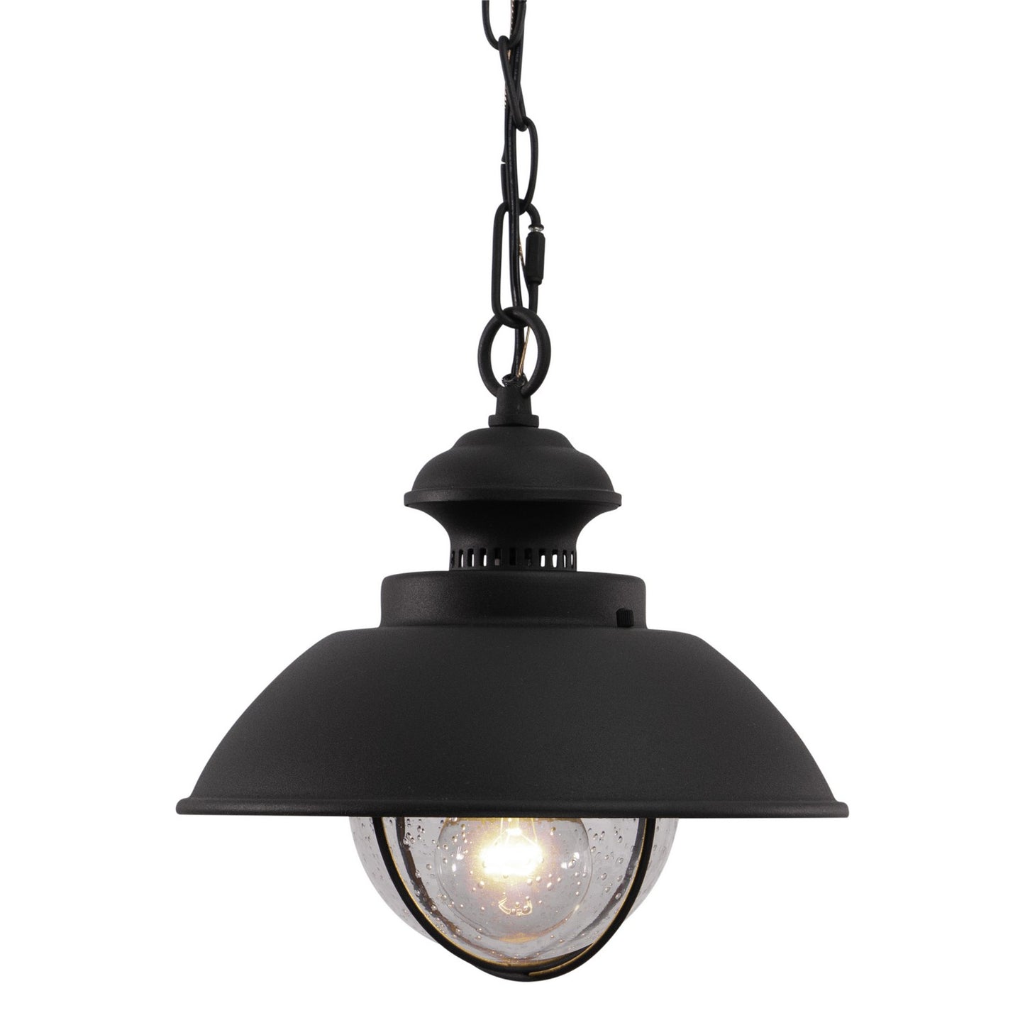 Vaxcel - OD21506TB - One Light Outdoor Pendant - Harwich - Textured Black