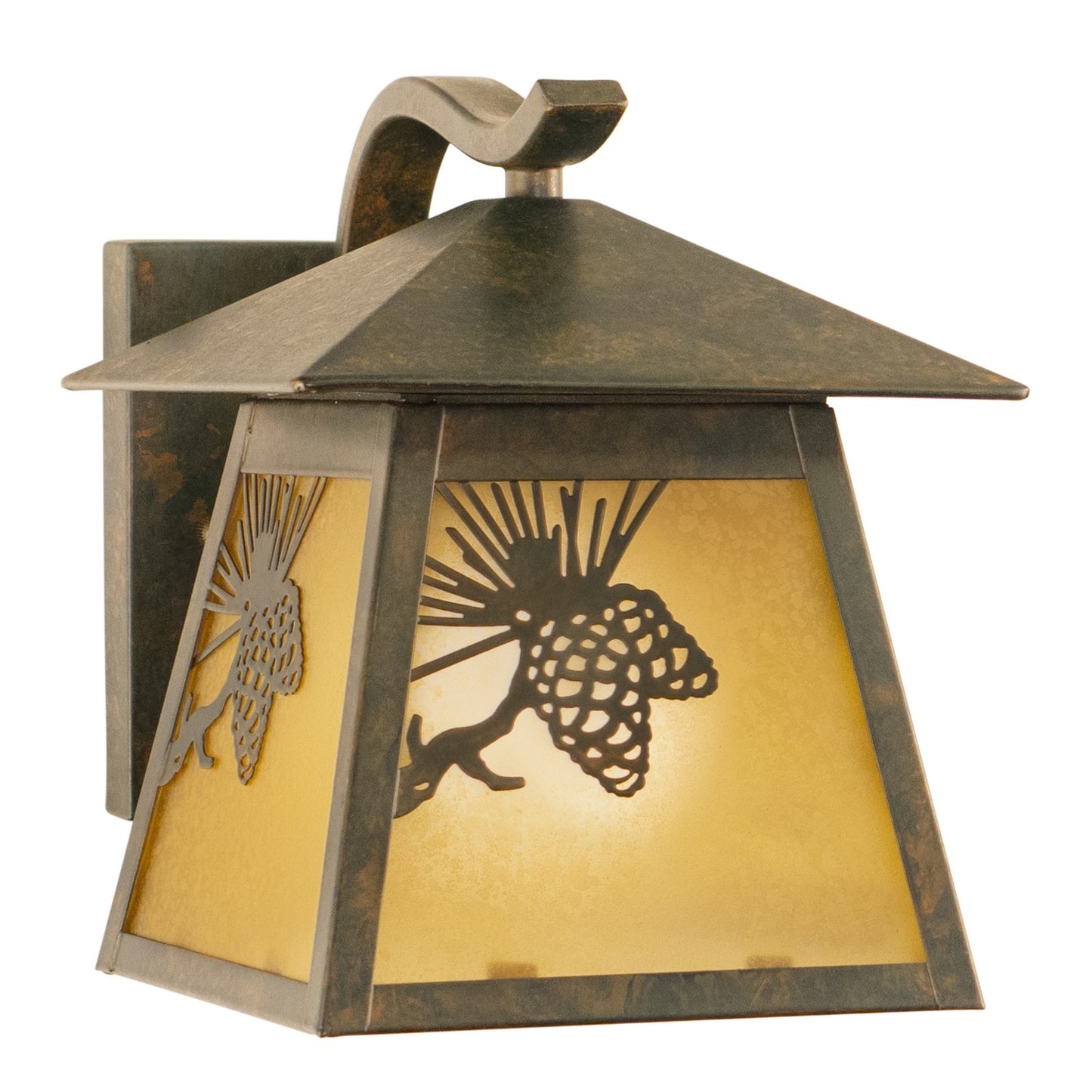 Vaxcel - OW50573OA - One Light Outdoor Wall Mount - Whitebark - Olde World Patina