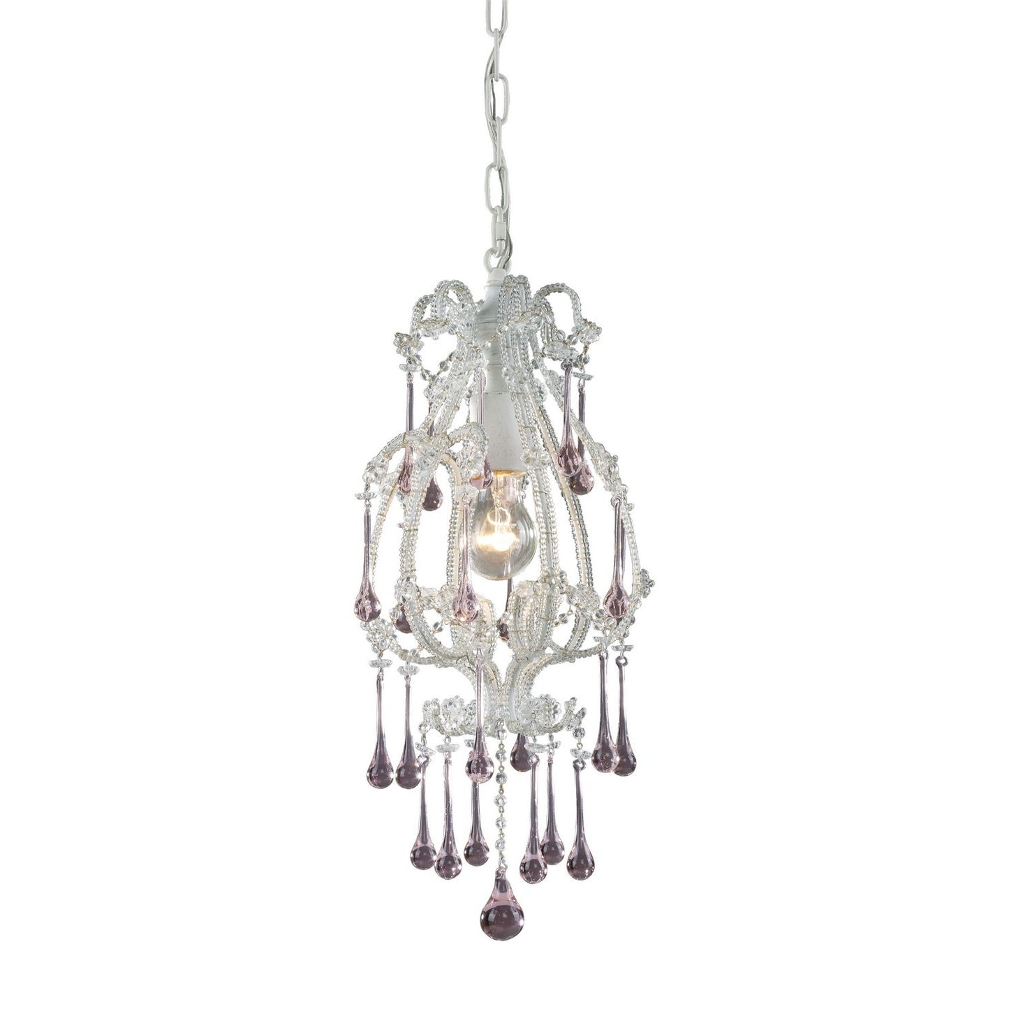 ELK Home - 12003/1RS - One Light Mini Pendant - Opulence - Antique White