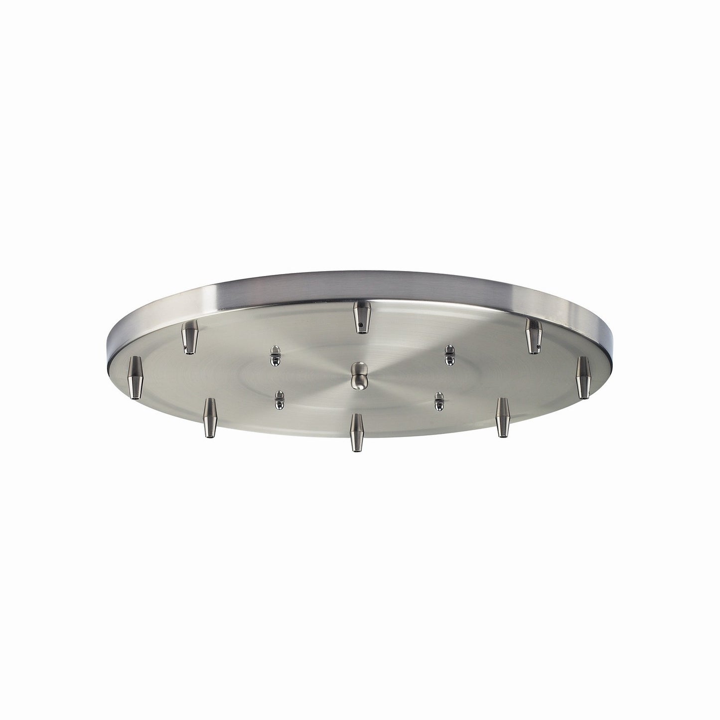 ELK Home - 8R-SN - Eight Light Pan - Pendant Options - Satin Nickel