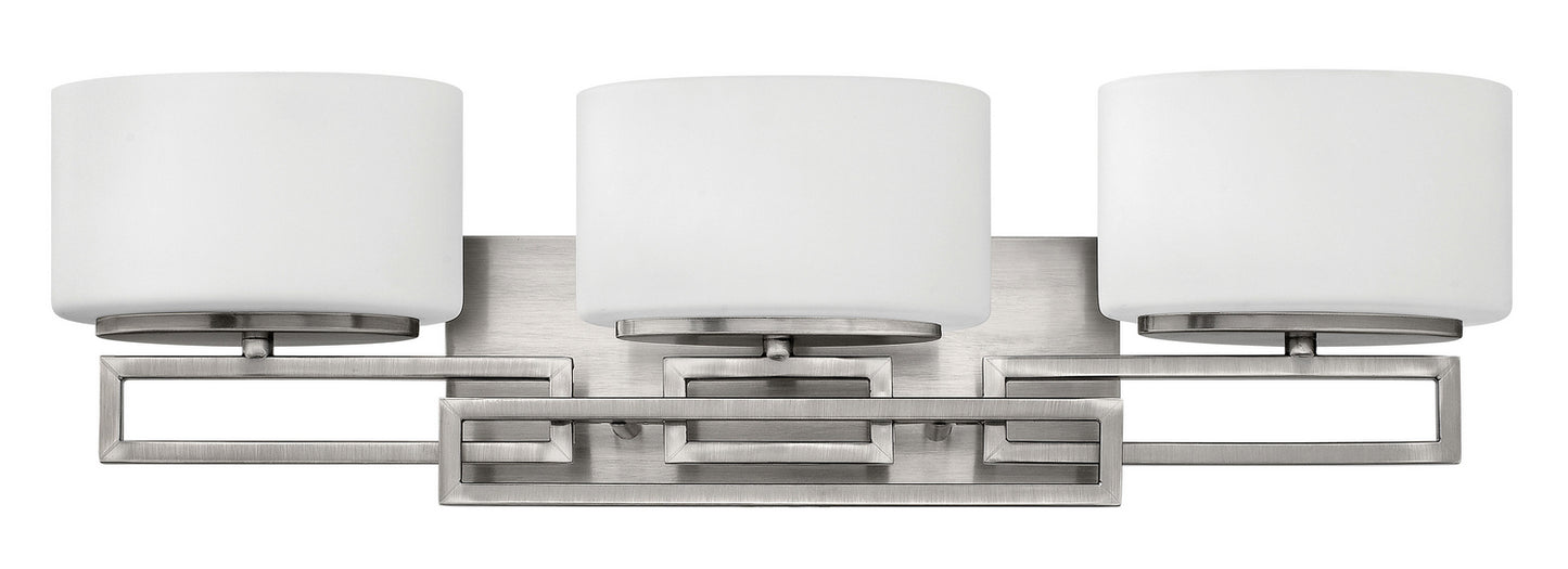 Hinkley - 5103AN - Three Light Bath - Lanza - Antique Nickel
