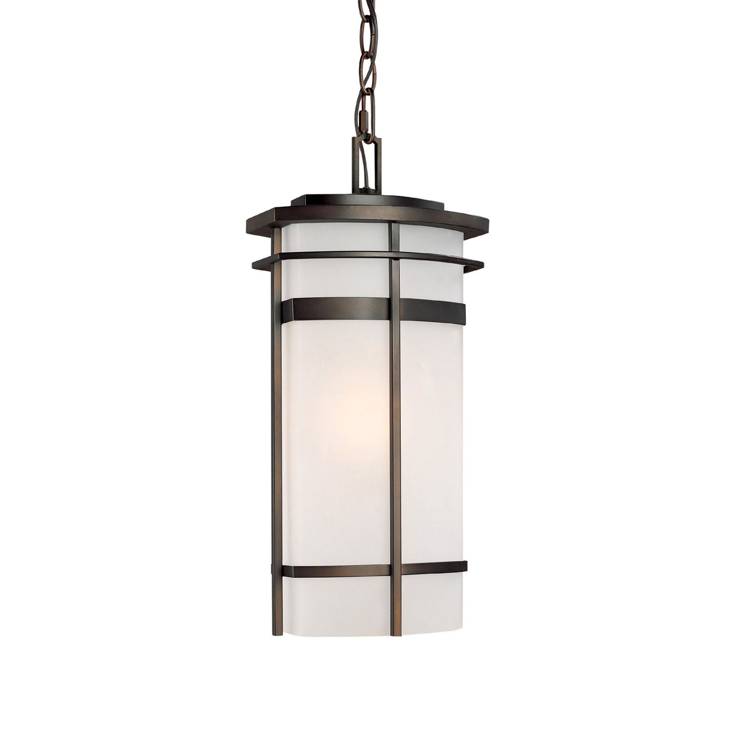 Capital Lighting - 9885OB - One Light Outdoor Hanging Lantern - Lakeshore - Old Bronze