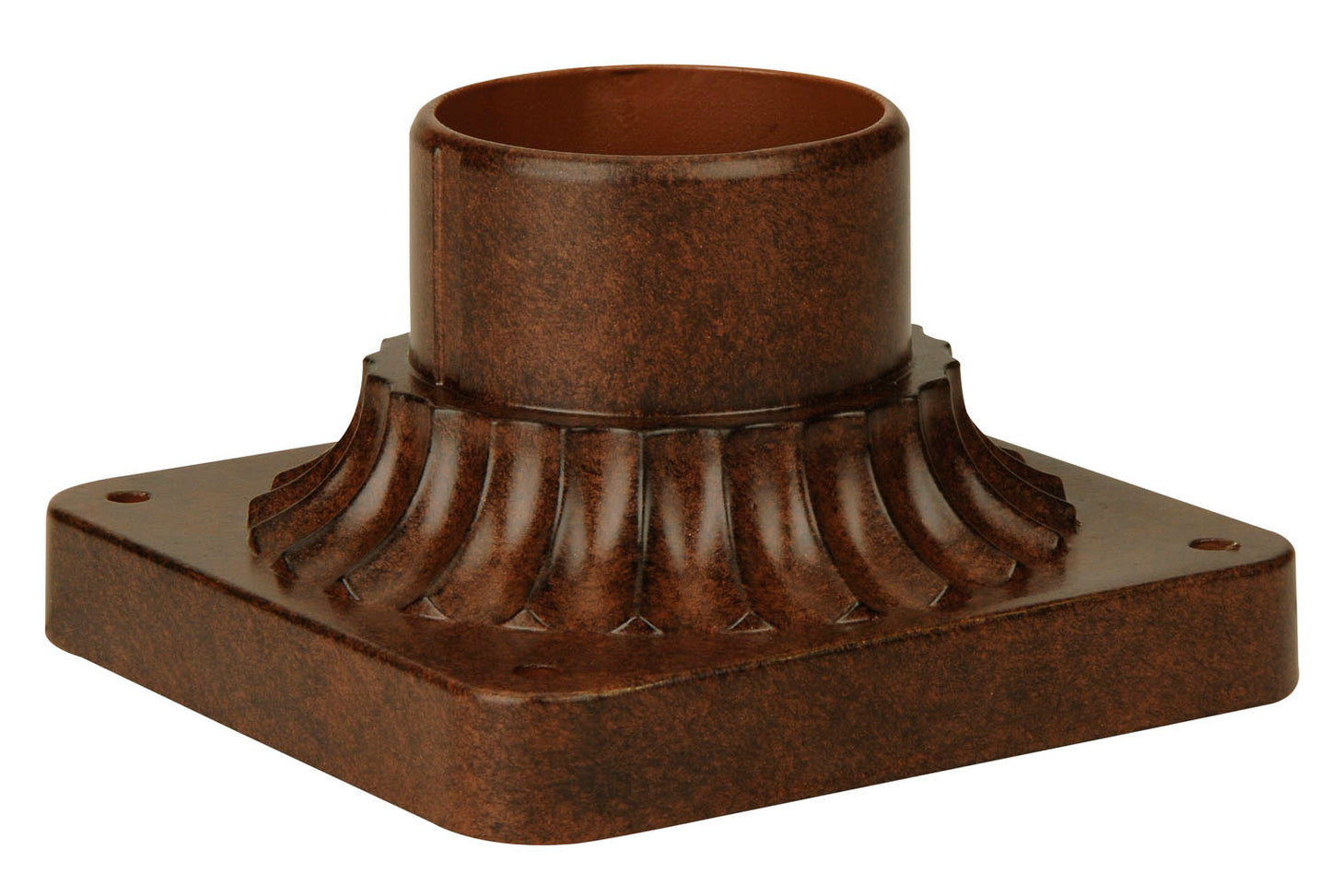 Craftmade - Z200-AG - 3.5" Post Head Adapter - Post Adapter Cast - Aged Bronze Textured