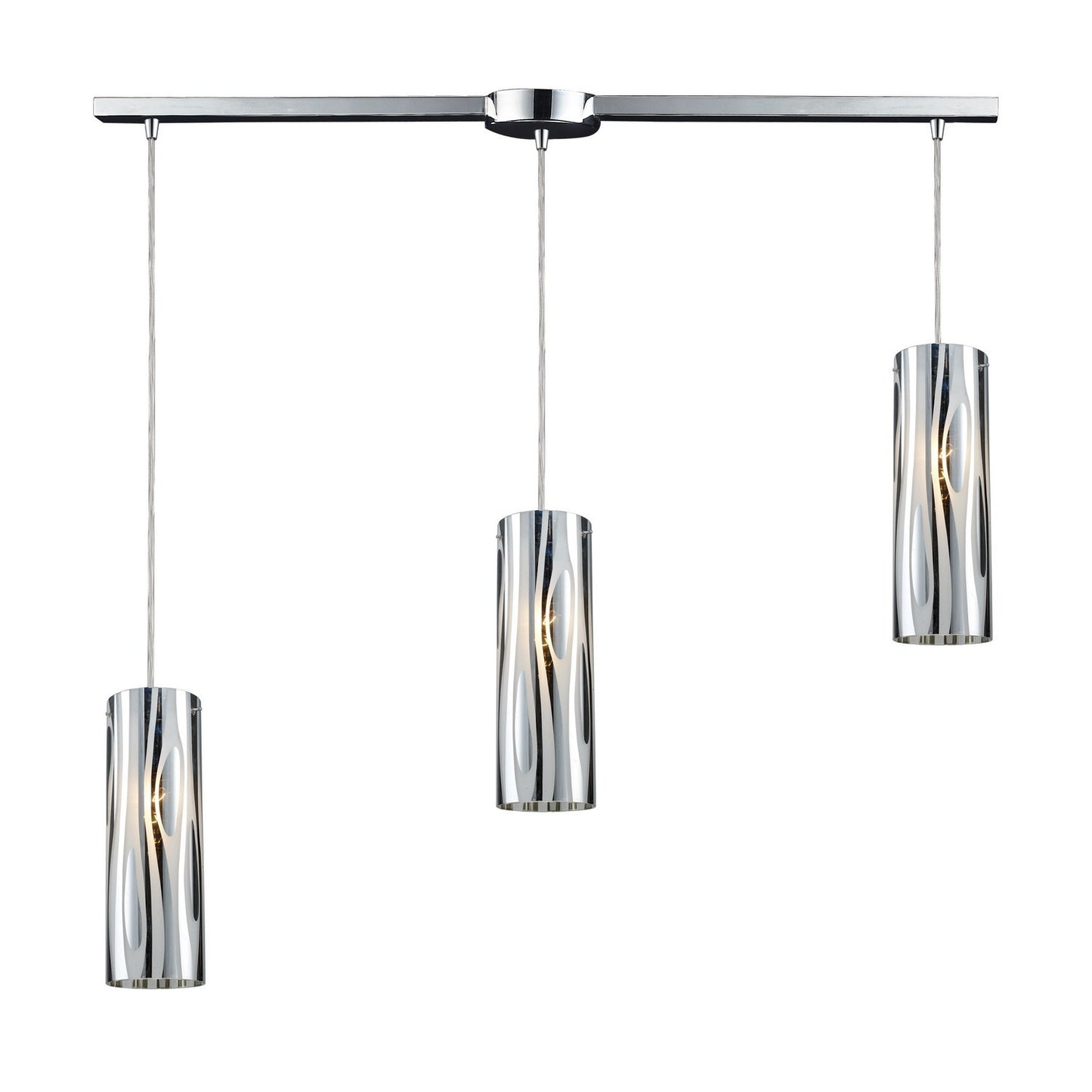 ELK Home - 31078/3L - Three Light Pendant - Chromia - Polished Chrome
