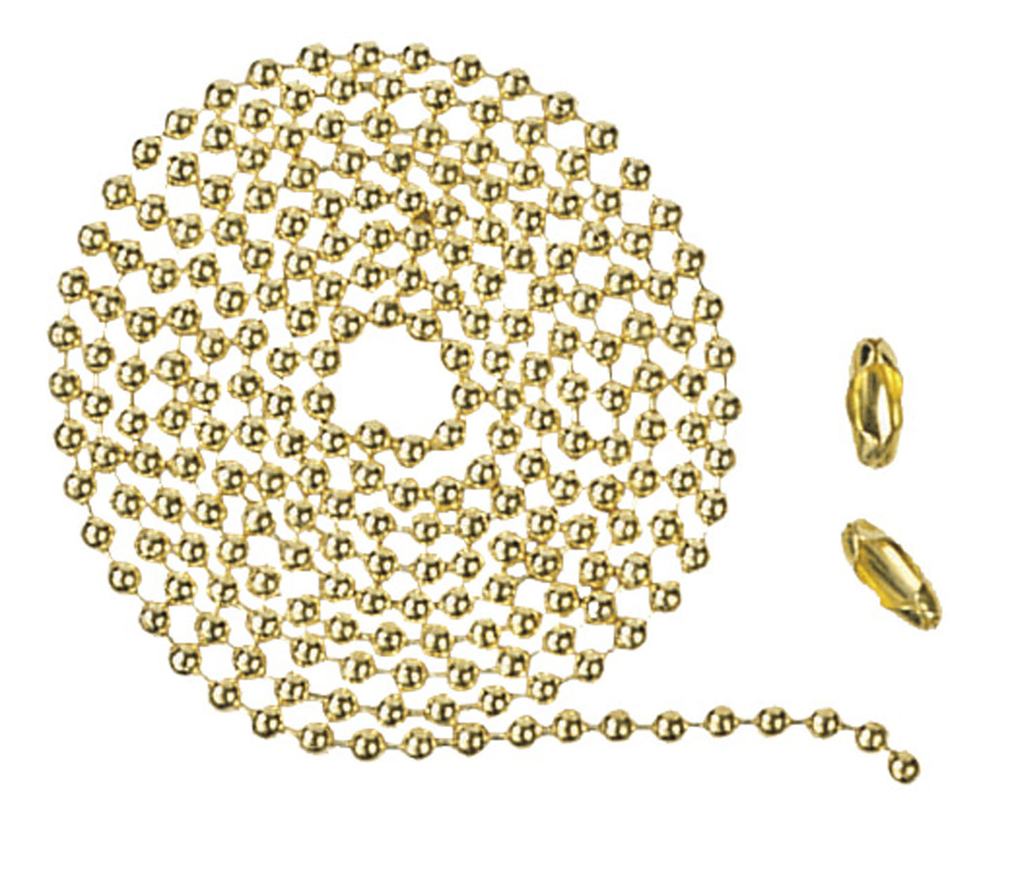 Craftmade - C3-BB - 36" Beaded Chain - Beaded Chain - Bright Brass