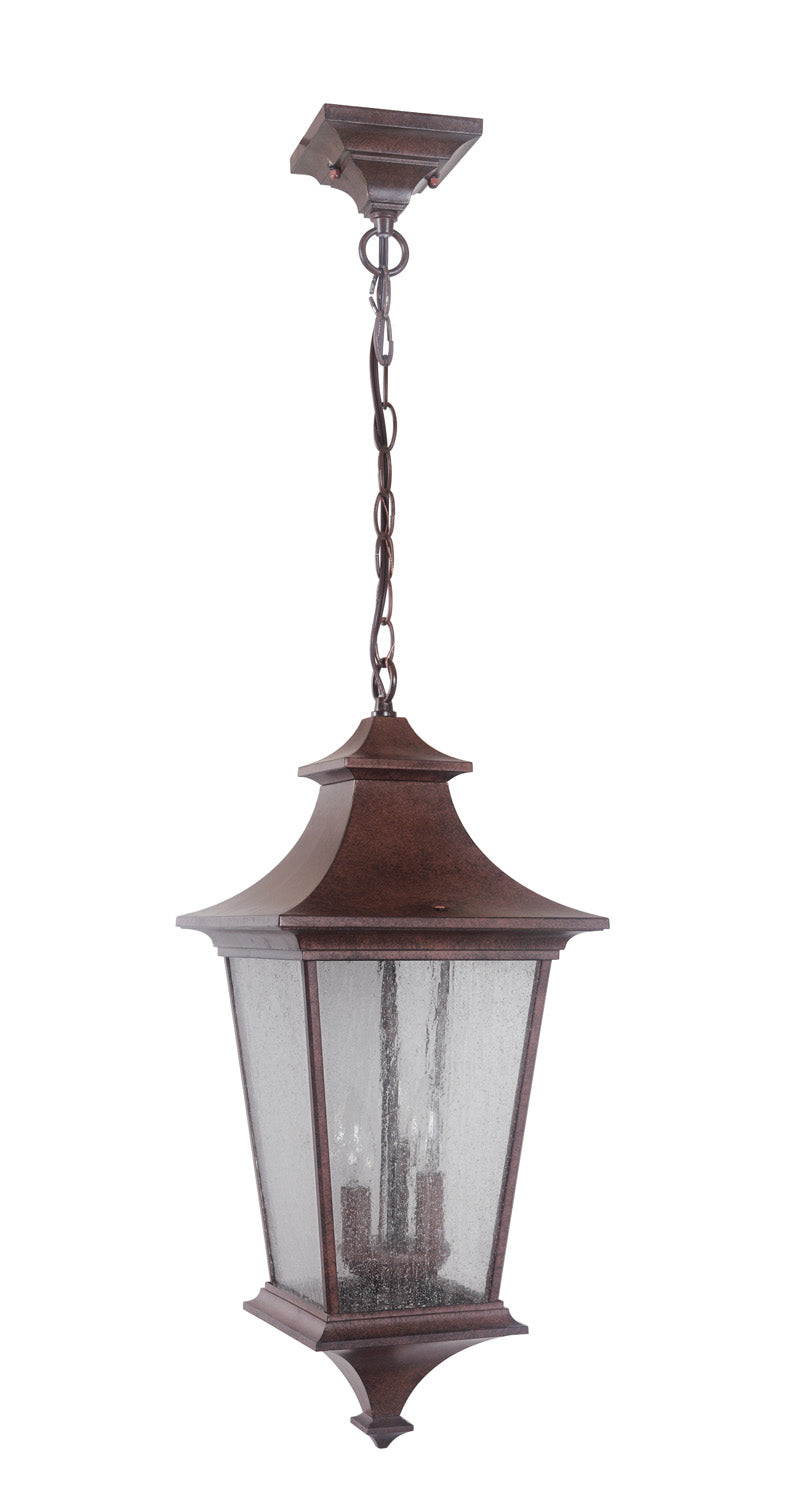 Craftmade - Z1371-AG - Three Light Outdoor Pendant - Argent - Aged Bronze Textured