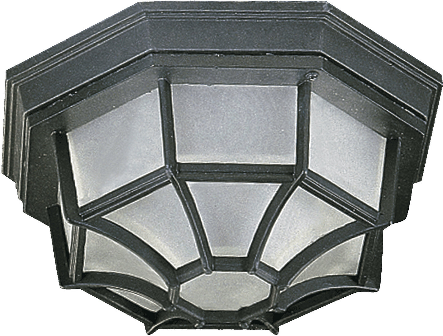 Quorum - 3086-11-15 - One Light Ceiling Mount - 3086 Ceiling Mounts - Black