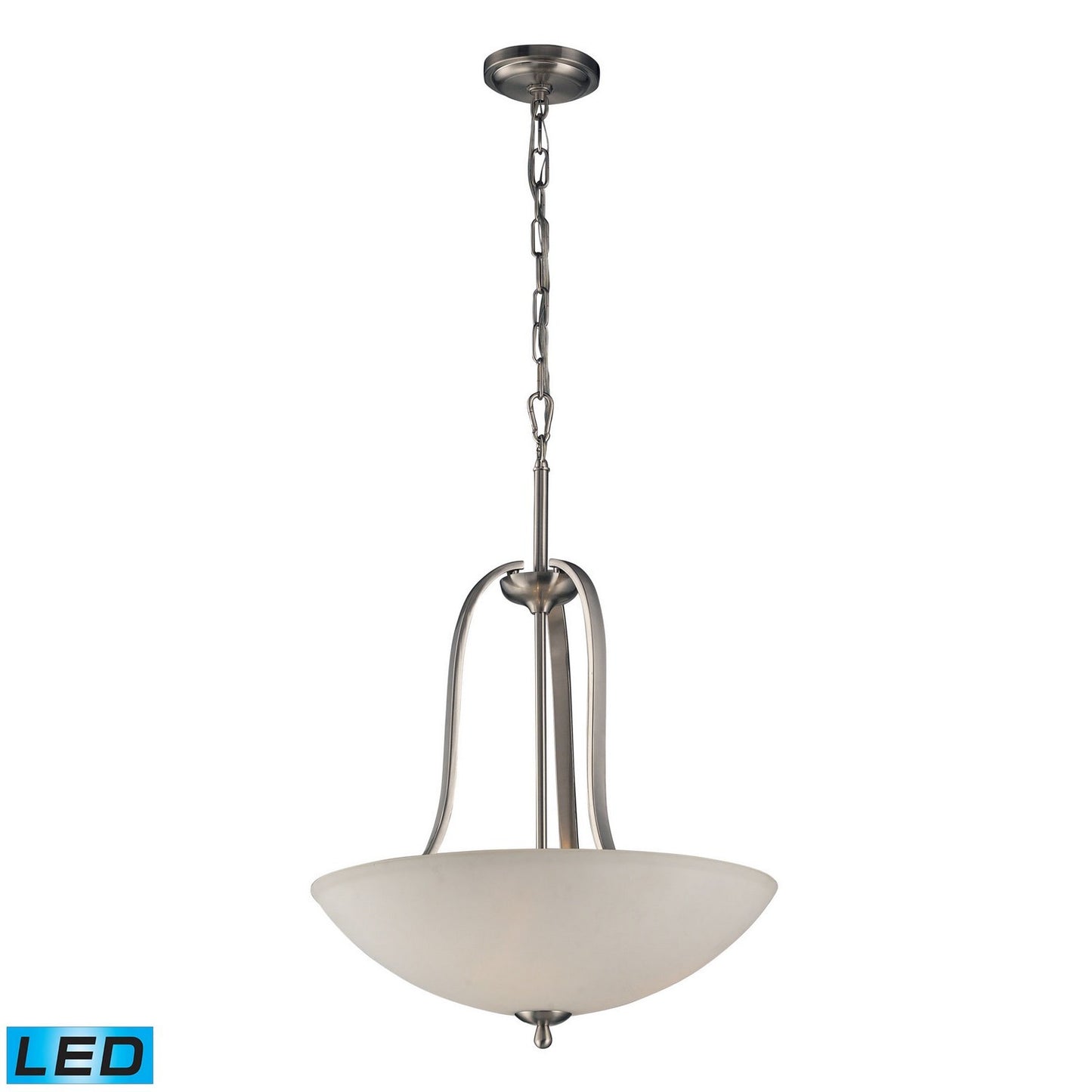 ELK Home - 17142/3-LED - LED Pendant - Mayfield - Brushed Nickel