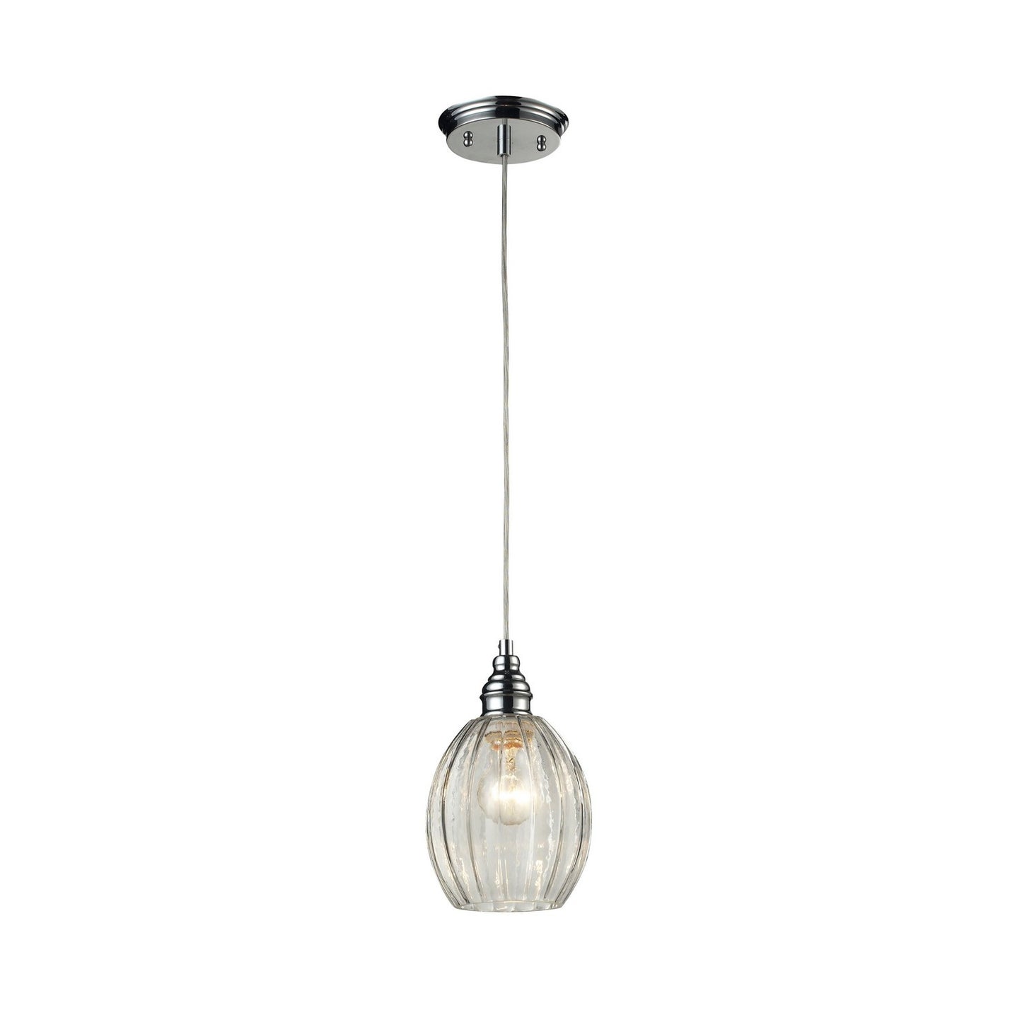 ELK Home - 46017/1 - One Light Mini Pendant - Danica - Polished Chrome
