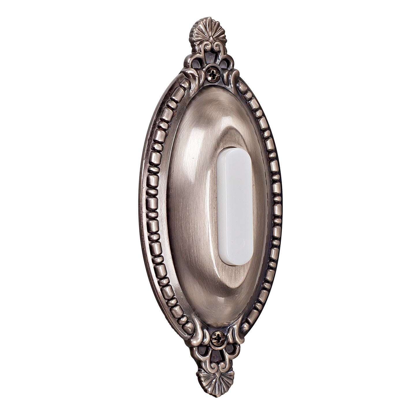 Craftmade - BSOO-AP - Surface Mount Oval Ornate Lighted Push Button - Push Button-Surface Mount - Antique Pewter