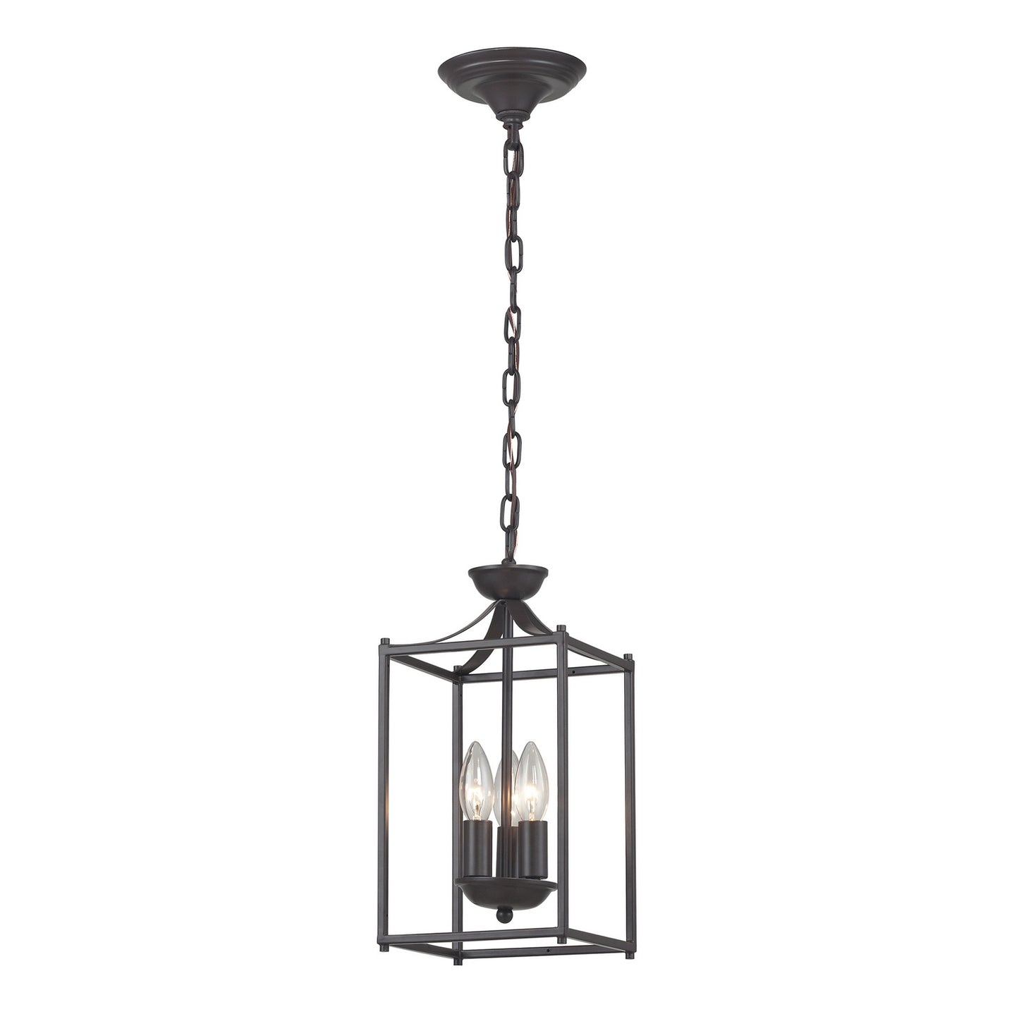 ELK Home - 140-002 - Three Light Pendant - Arthur - Oil Rubbed Bronze