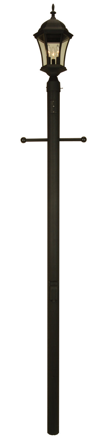 Craftmade - Z8994-TB - Post - Pad Mounts, Posts - Textured Black