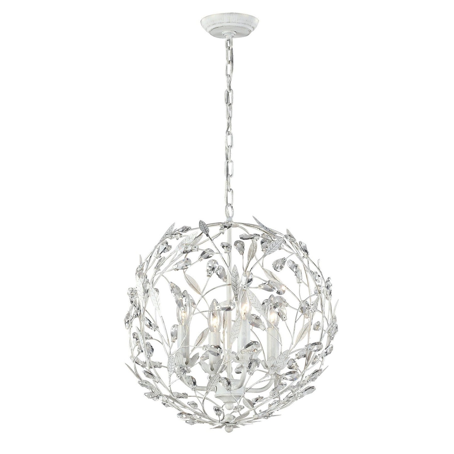 ELK Home - 18124/4 - Four Light Chandelier - Circeo - Antique White