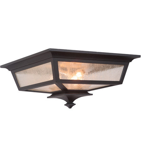 Craftmade - Z1367-MN - Three Light Flushmount - Argent - Midnight