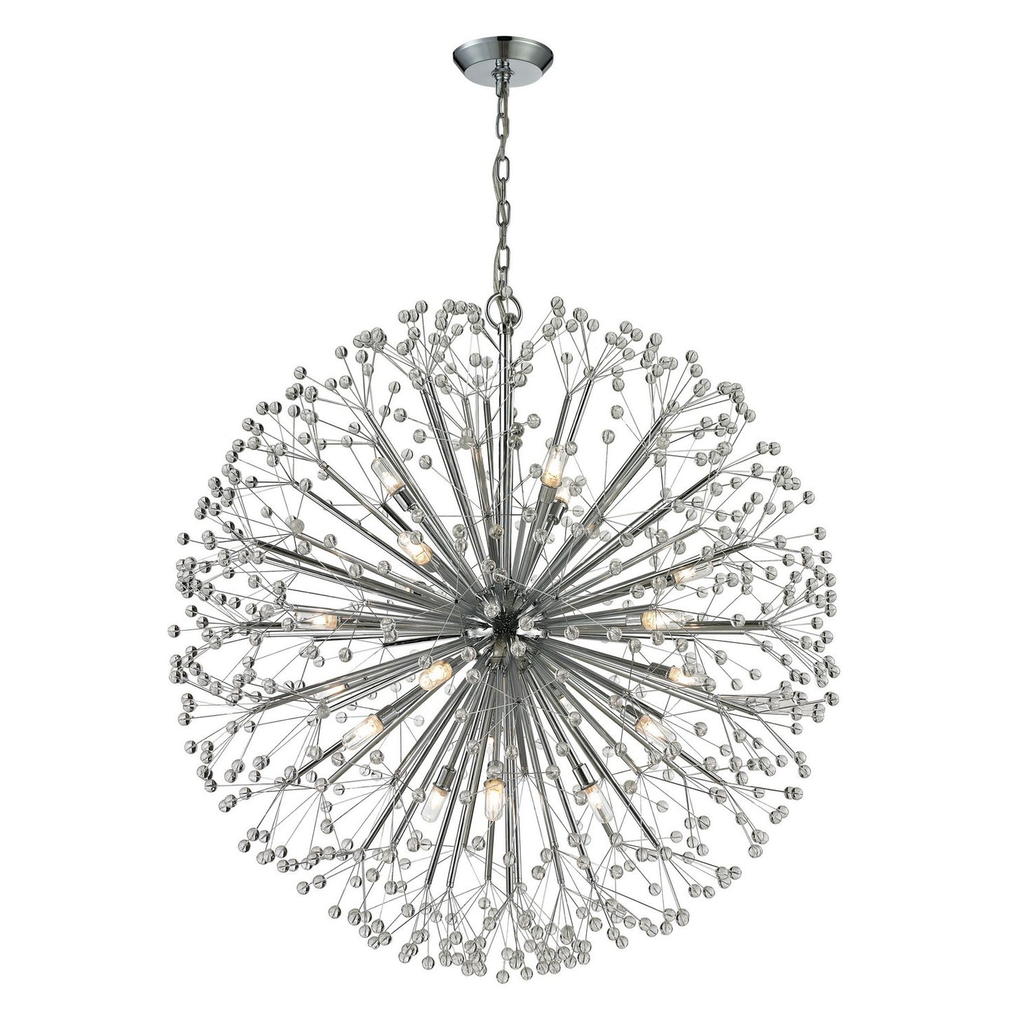 ELK Home - 11547/19 - 19 Light Chandelier - Starburst - Polished Chrome