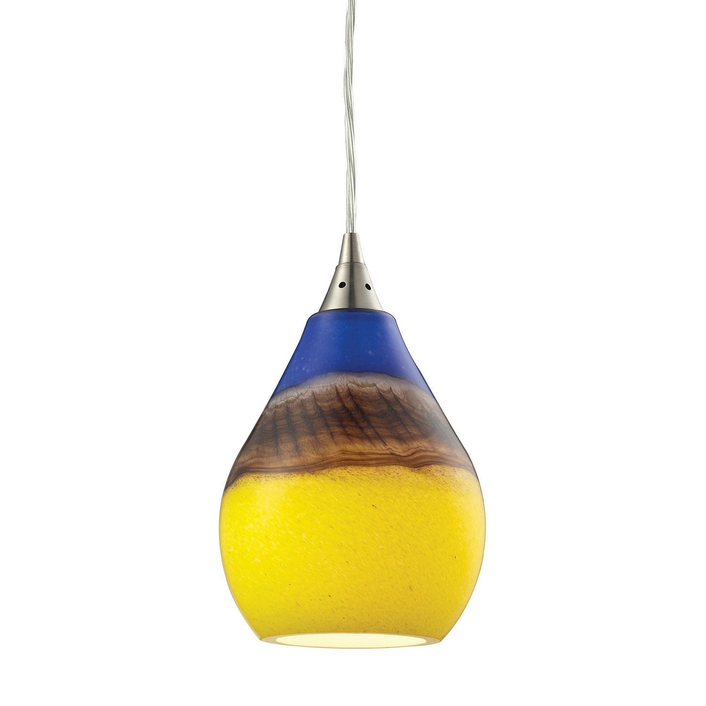 ELK Home - 31616/1 - One Light Mini Pendant - Dunes - Satin Nickel