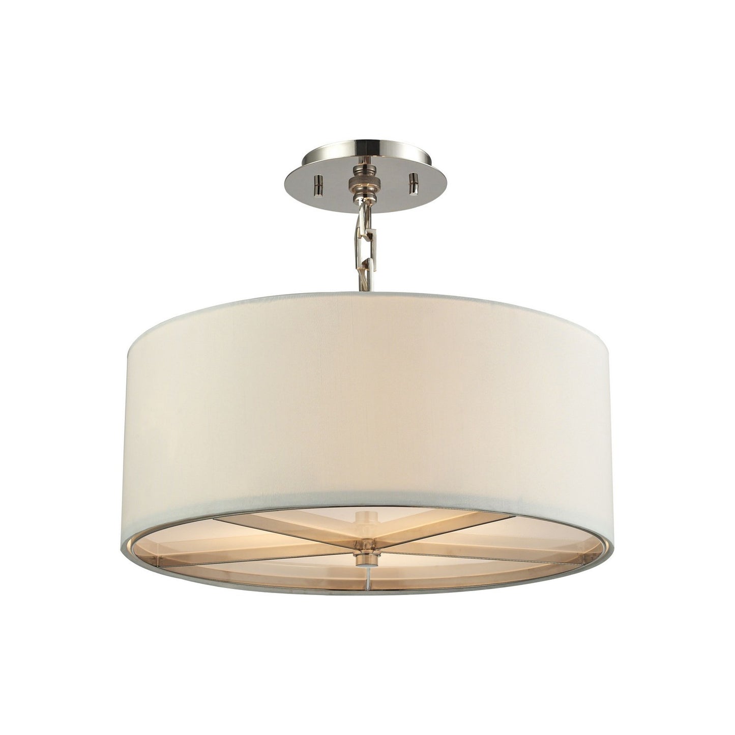 ELK Home - 31650/3 - Three Light Pendant - Selma - Polished Nickel