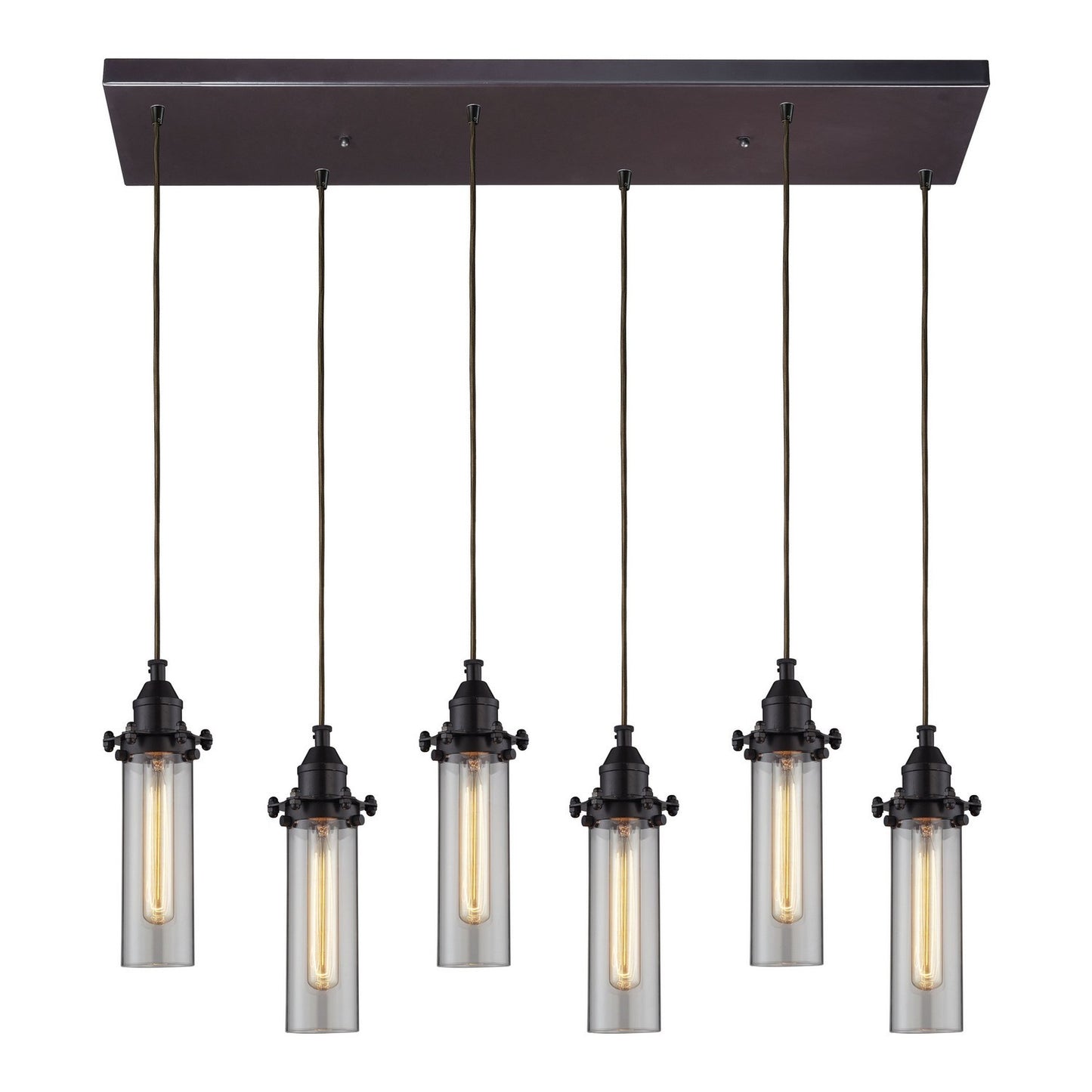 ELK Home - 66326/6RC - Six Light Pendant - Fulton - Oil Rubbed Bronze