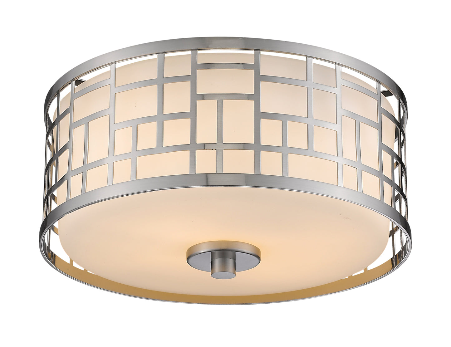 Z-Lite - 330F12-BN - Two Light Flush Mount - Elea - Brushed Nickel