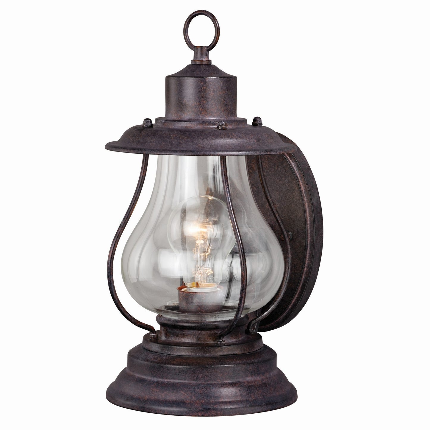 Vaxcel - T0215 - One Light Outdoor Wall Mount - Dockside - Weathered Patina