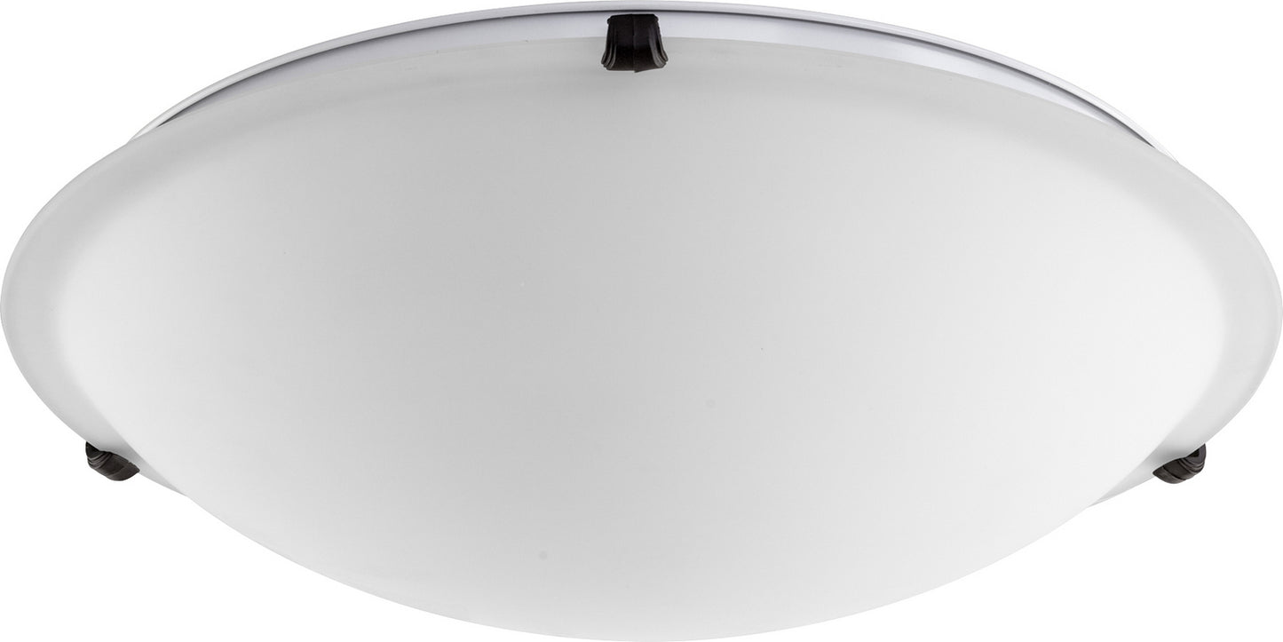 Quorum - 3000-20186 - Four Light Ceiling Mount - 3000 Ceiling Mounts - Oiled Bronze