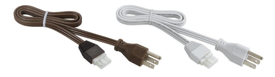 Cal Lighting - UC-789-WR/PG-WH - Wire w/Plug - UC Series Accessories - Brushed Nickel