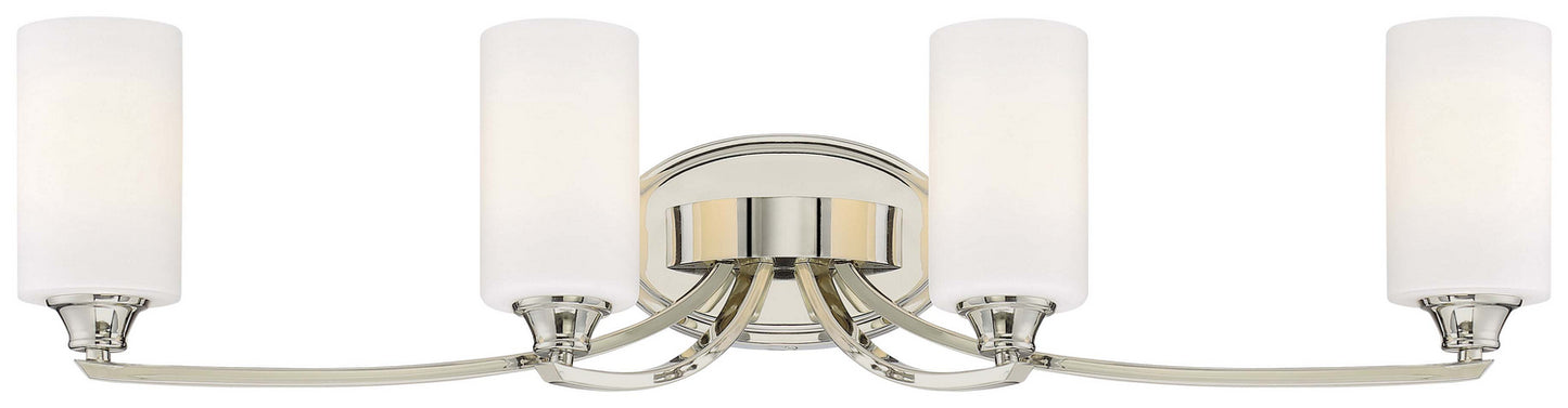 Minka-Lavery - 3984-613 - Four Light Bath - Tilbury - Polished Nickel