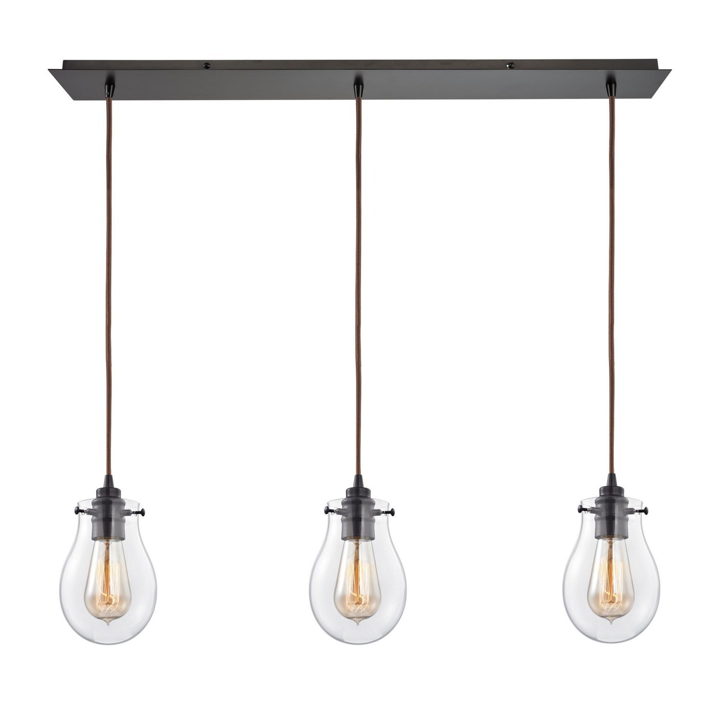 ELK Home - 31934/3LP - Three Light Pendant - Jaelyn - Oil Rubbed Bronze