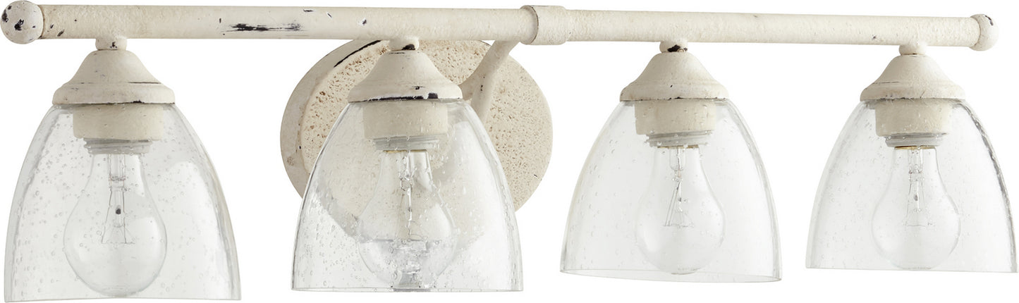 Quorum - 5150-4-70 - Four Light Vanity - Brooks - Persian White w/ Clear/Seeded
