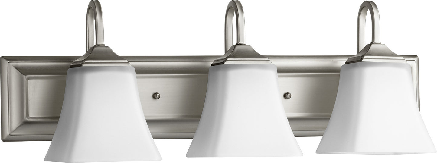 Quorum - 5104-3-65 - Three Light Vanity - 5104 Vanities - Satin Nickel