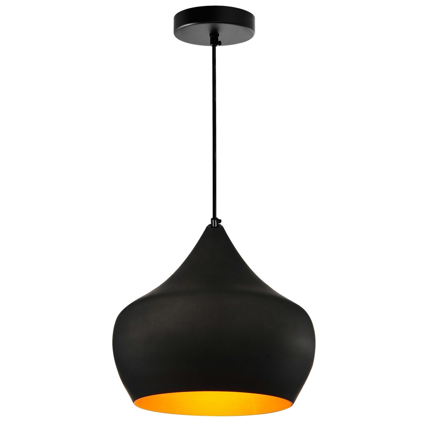 CWI Lighting - 9632P15-1-101 - One Light Pendant - Dynamic - Black