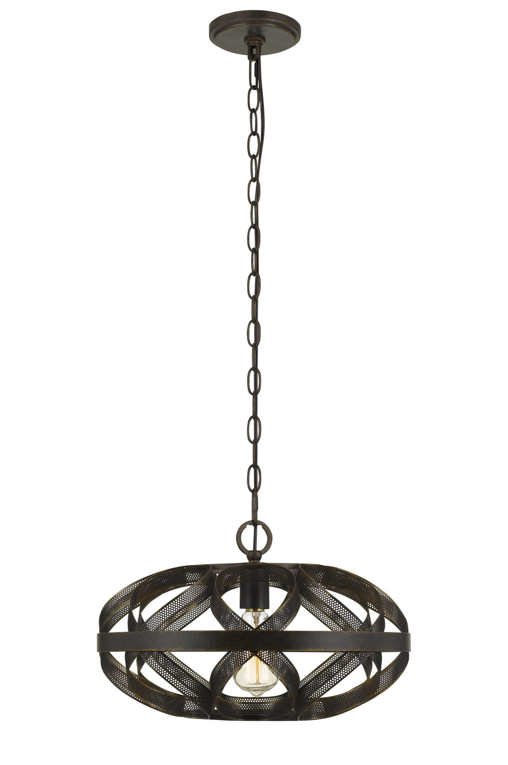 Cal Lighting - FX-3659-1 - One Light Chandelier - Alma - Dark Bronze