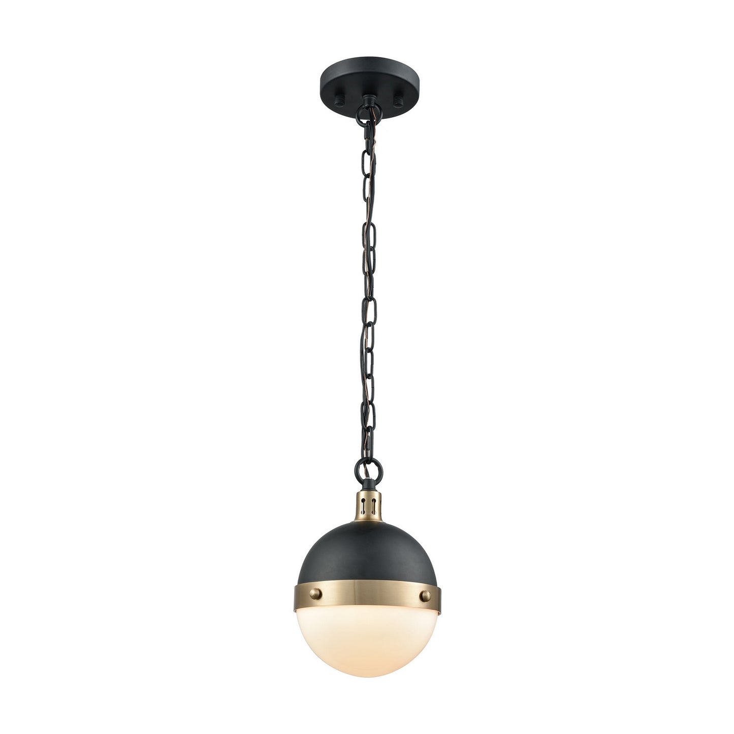 ELK Home - 14474/1 - One Light Mini Pendant - Harmelin - Matte Black