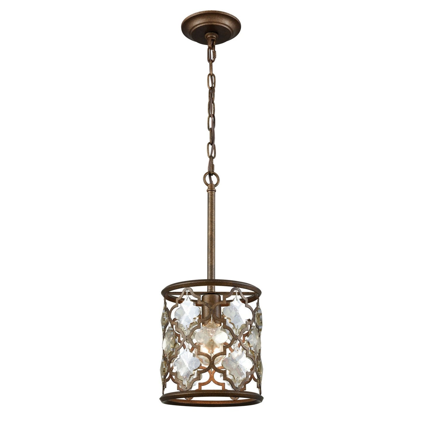 ELK Home - 31094/1 - One Light Mini Pendant - Armand - Weathered Bronze