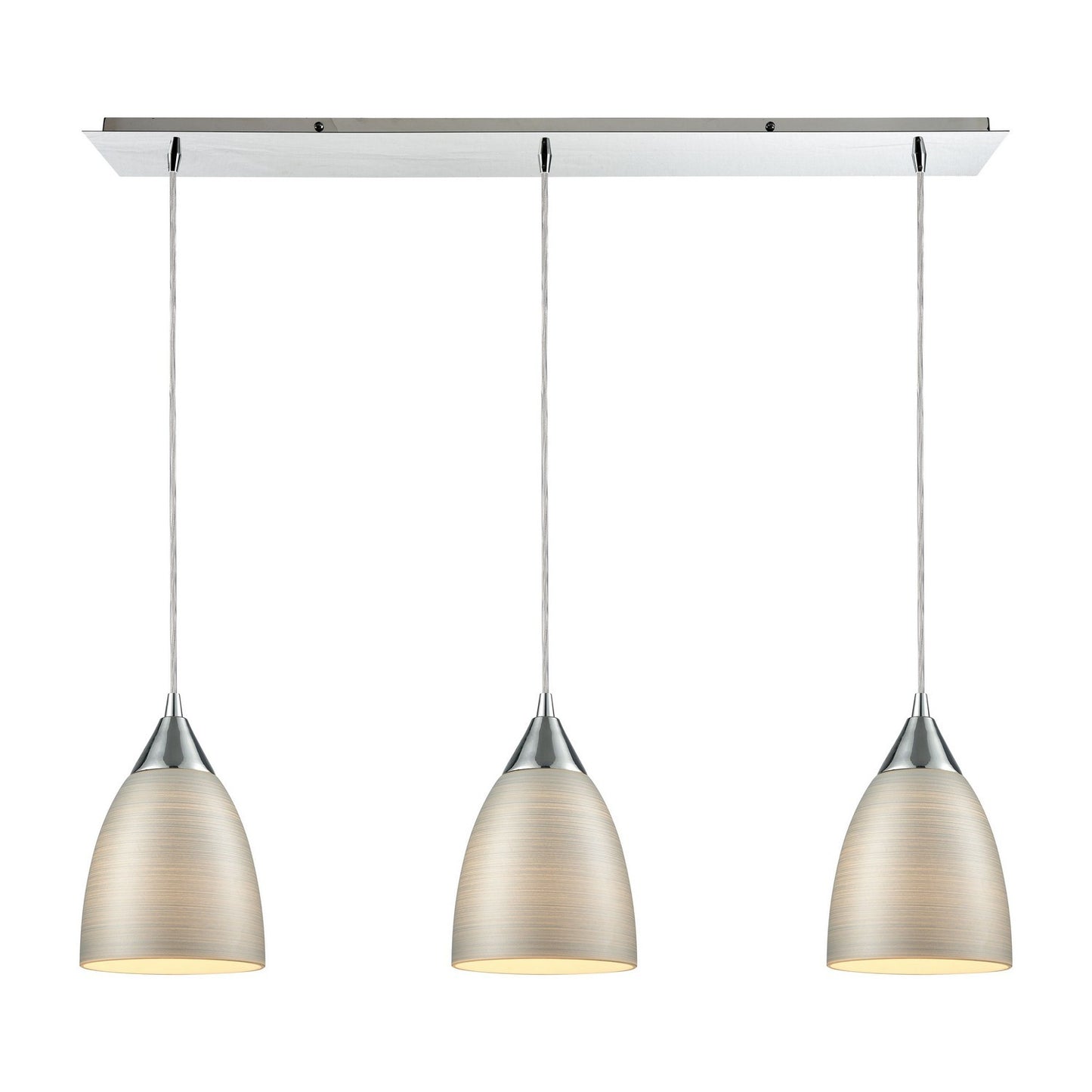 ELK Home - 56530/3LP - Three Light Pendant - Merida - Polished Chrome