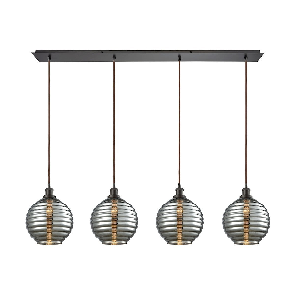 ELK Home - 56550/4LP - Four Light Pendant - Ridley - Oil Rubbed Bronze