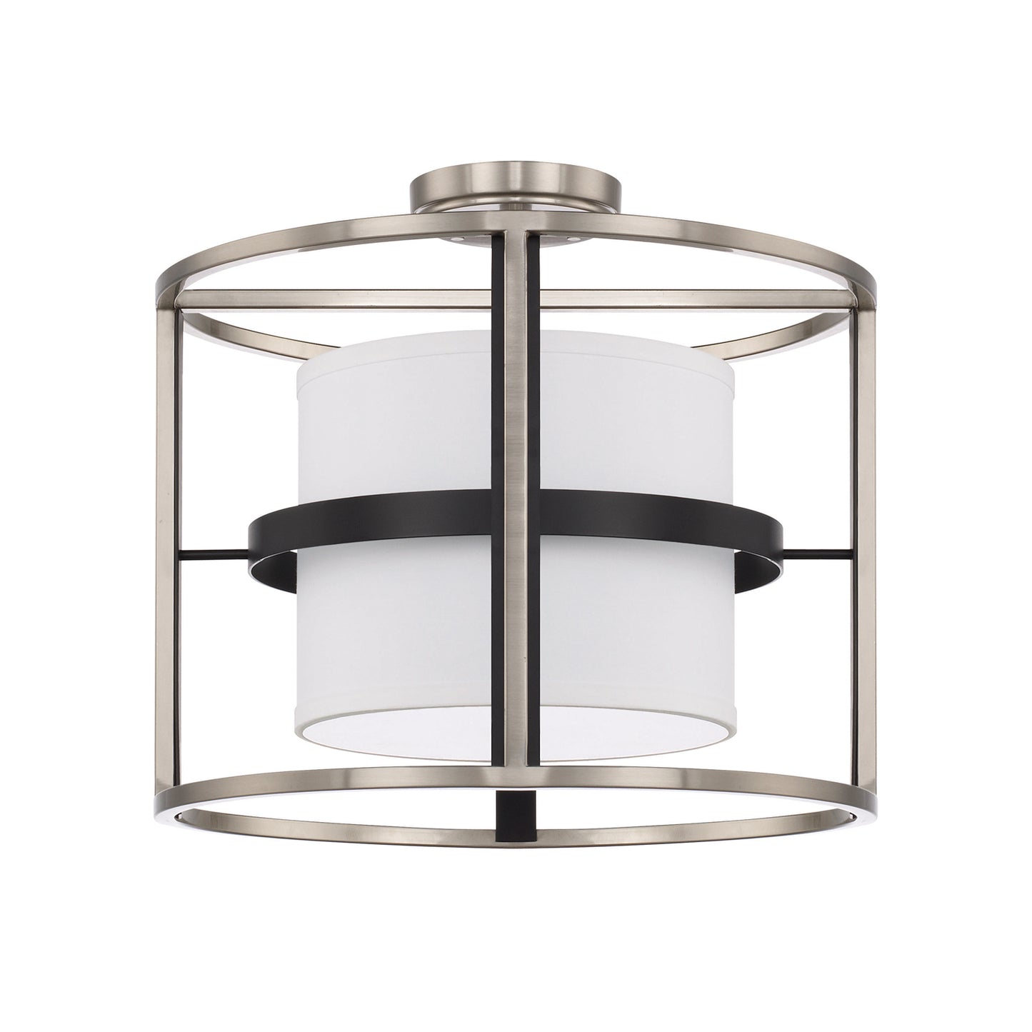 Capital Lighting - 225241BT - Four Light Semi-Flush Mount - Tux - Black Tie