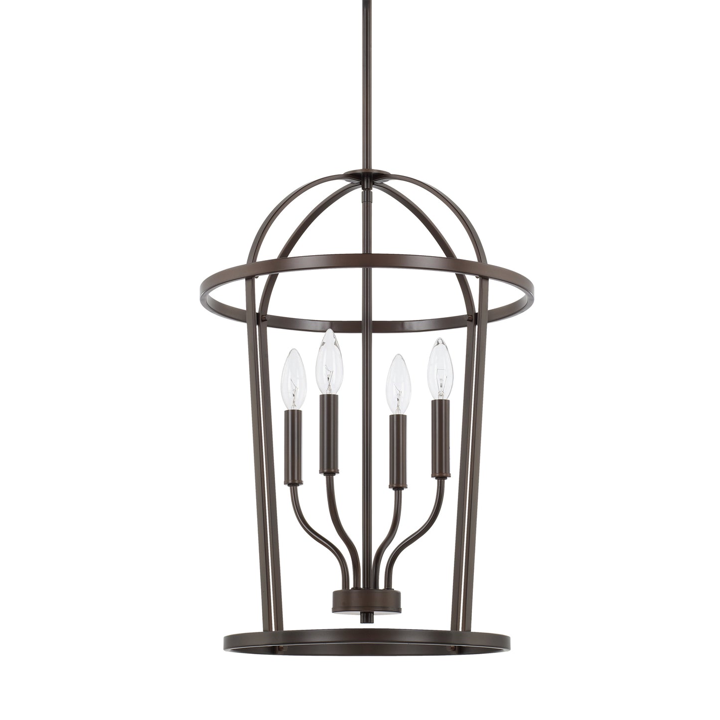 Capital Lighting - 528541BZ - Four Light Foyer Pendant - Greyson - Bronze