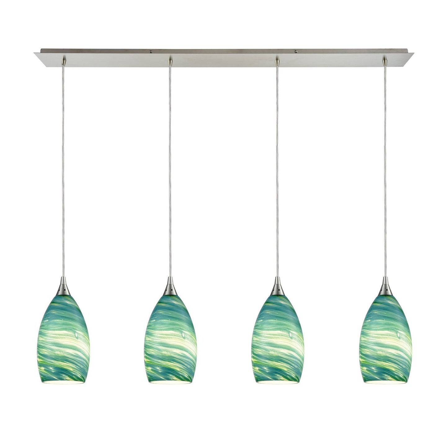 ELK Home - 10650/4LP - Four Light Pendant - Collanino - Satin Nickel