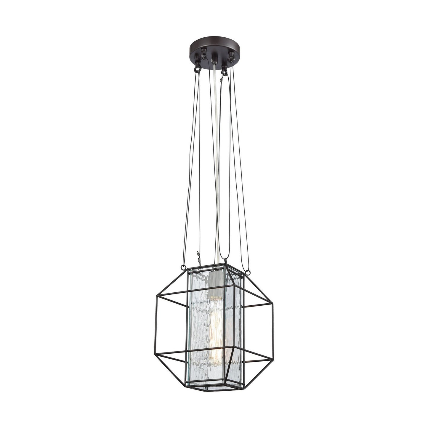 ELK Home - 11950/1 - One Light Mini Pendant - Waterbury - Oil Rubbed Bronze