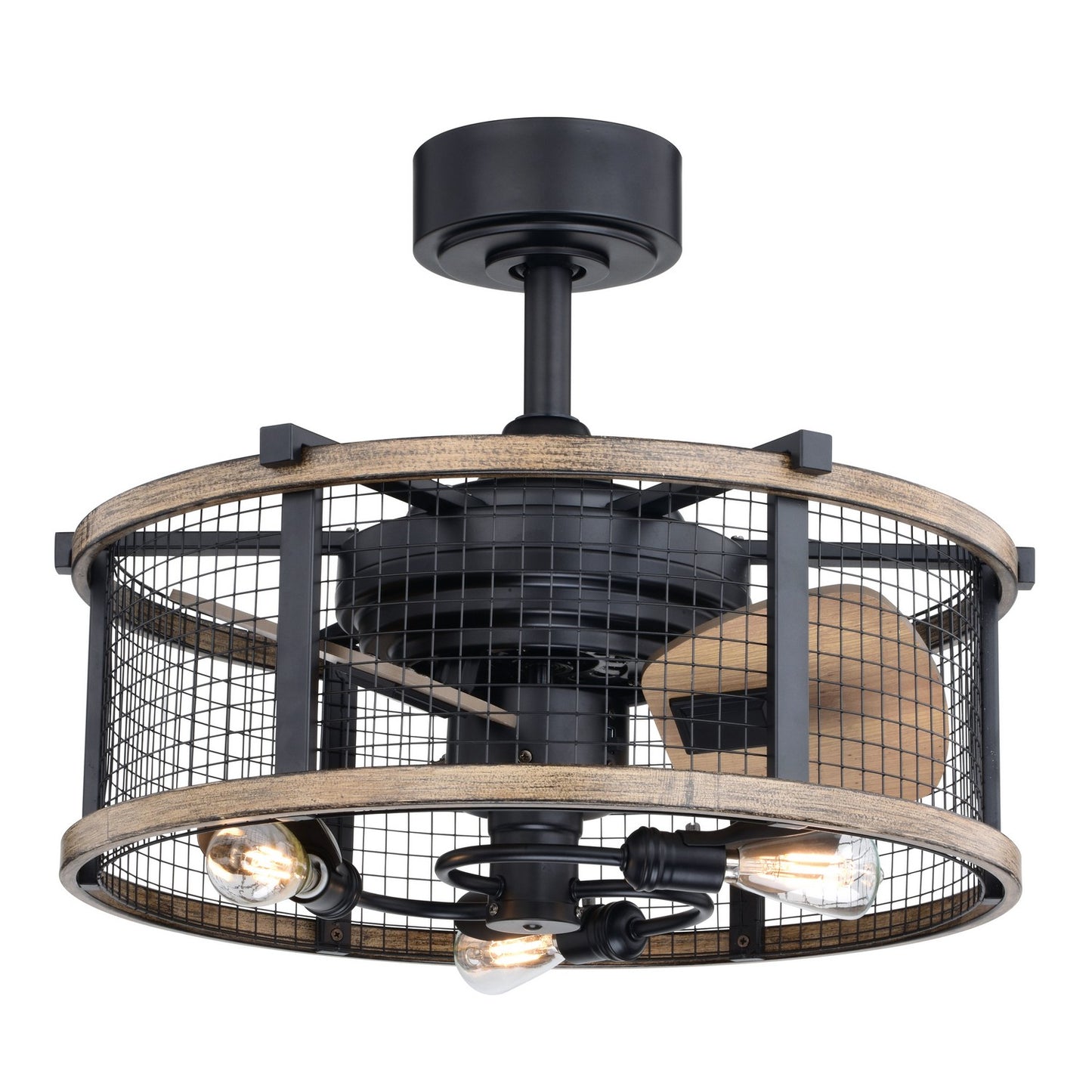 Vaxcel - F0061 - 21"Ceiling Fan - Humboldt - Oil Rubbed Bronze and Burnished Teak