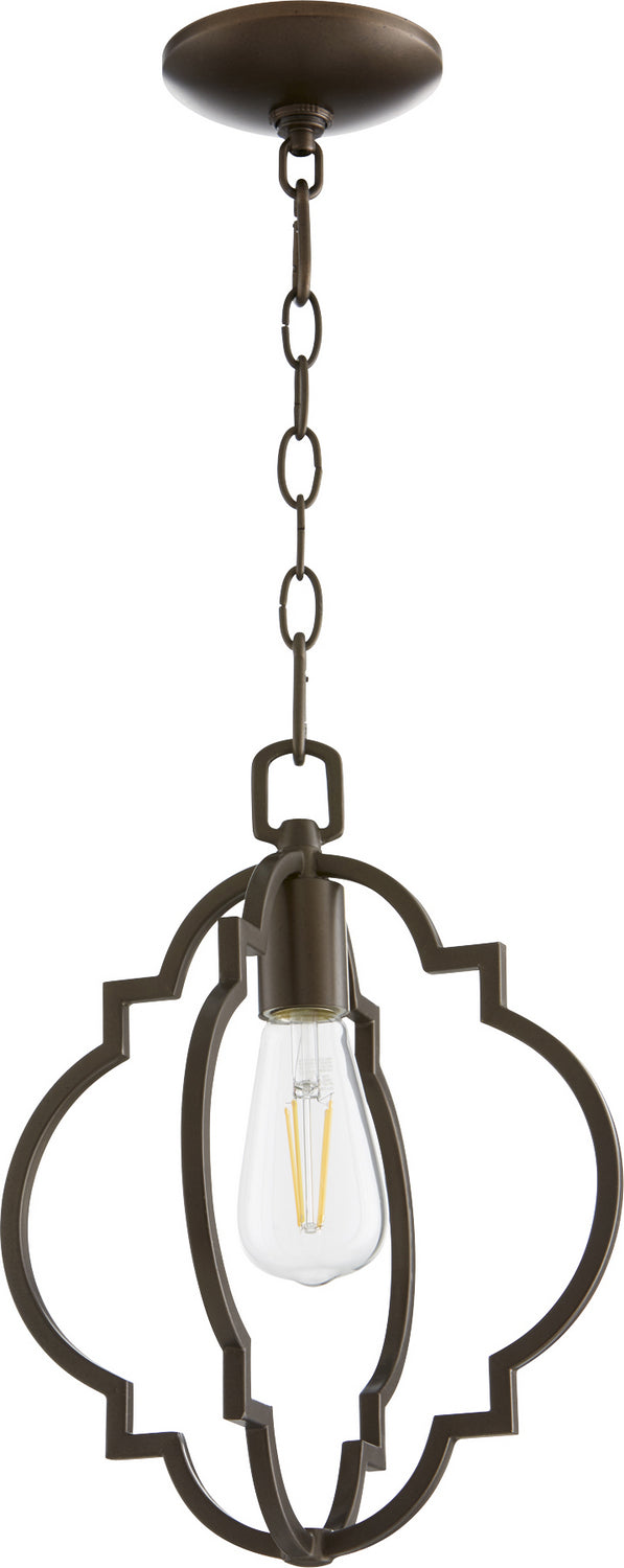 Quorum - 3842-86 - One Light Pendant - Dublin - Oiled Bronze
