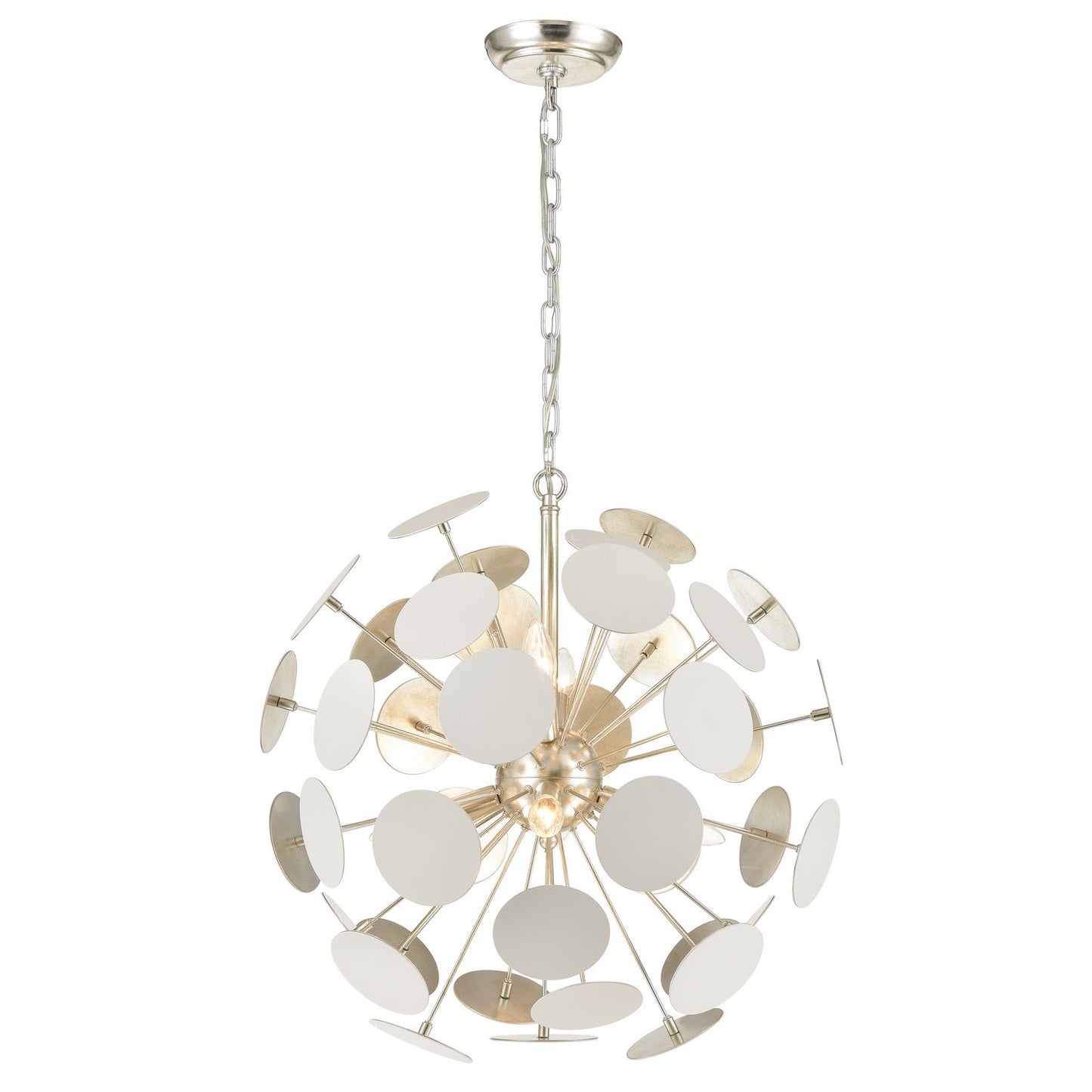 ELK Home - 18285/6 - Six Light Chandelier - Modish - Matte White