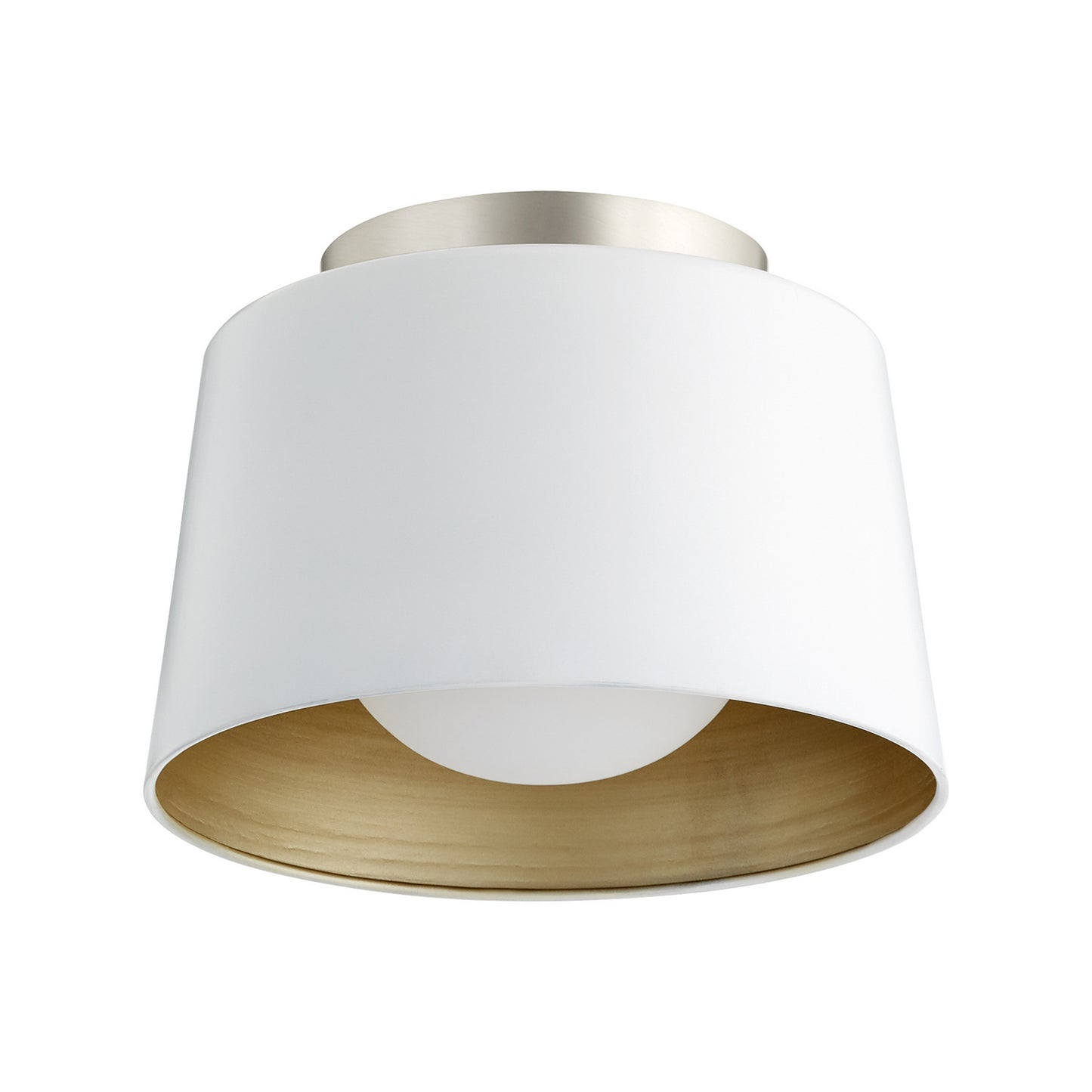 Quorum - 3003-11-8 - One Light Ceiling Mount - 3003 Ceiling Mounts - Studio White