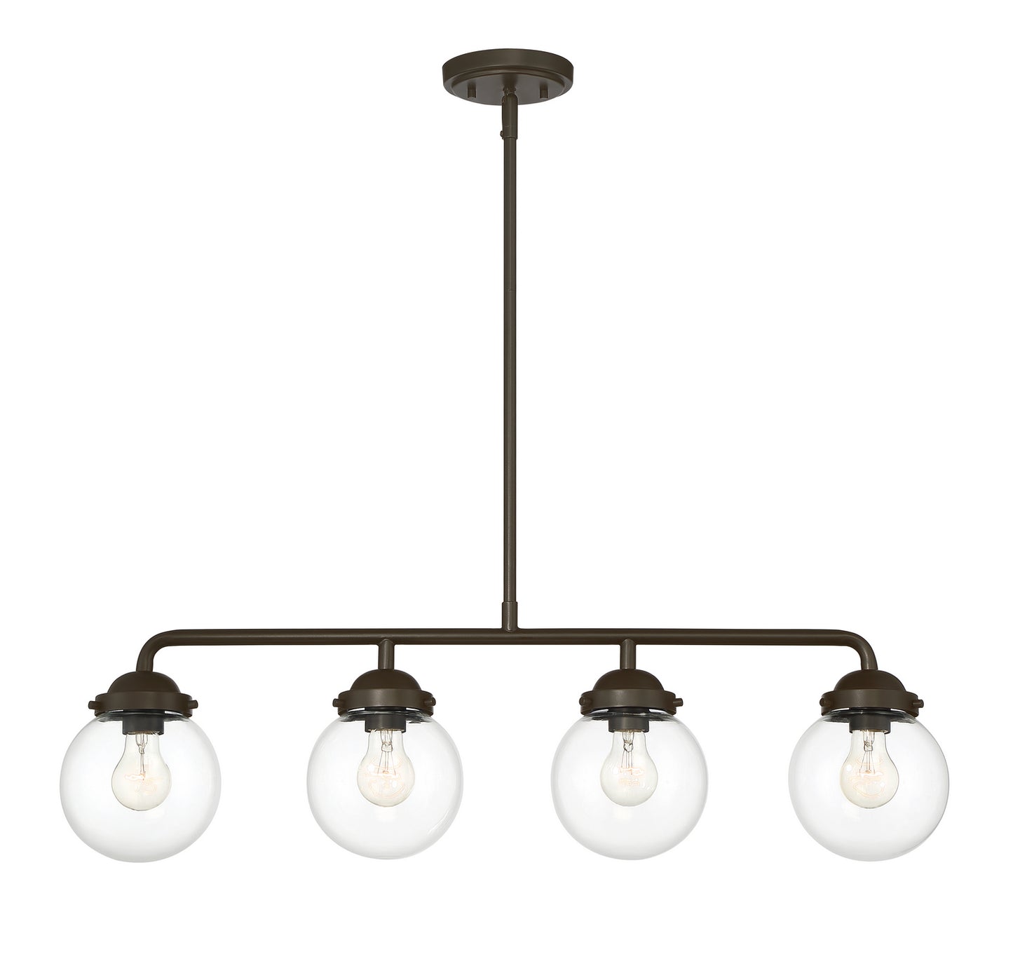 Designers Fountain - 95938-ORB - Four Light Island Pendant - Knoll - Oil Rubbed Bronze