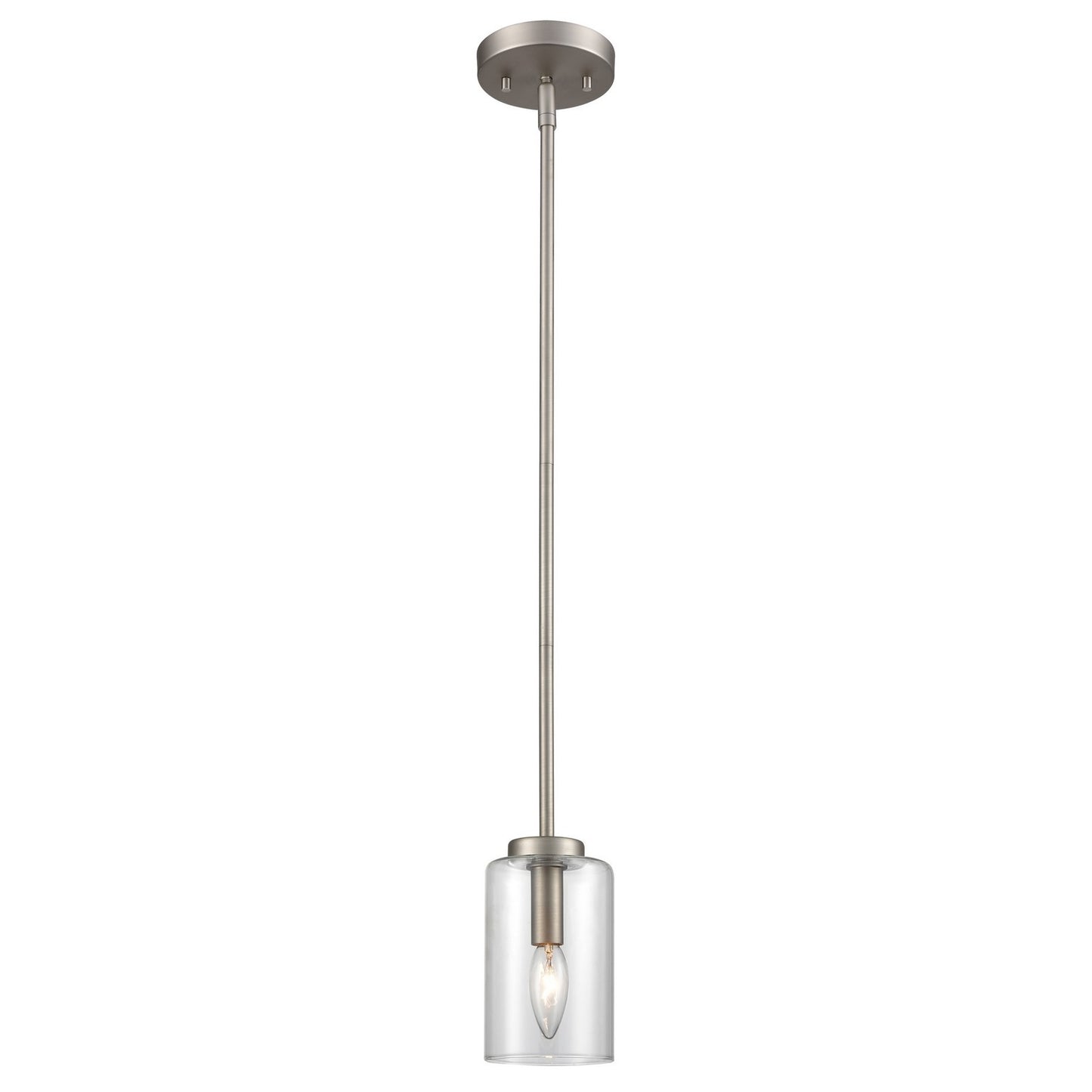 ELK Home - CN240512 - One Light Mini Pendant - West End - Brushed Nickel