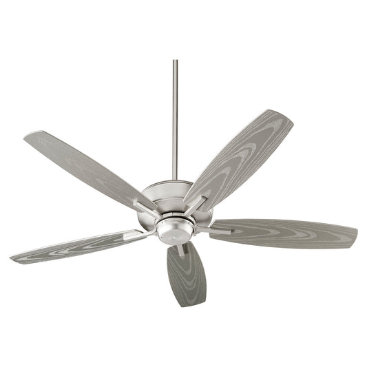 Quorum - 17052-65 - 52"Patio Fan - Breeze Patio - Satin Nickel