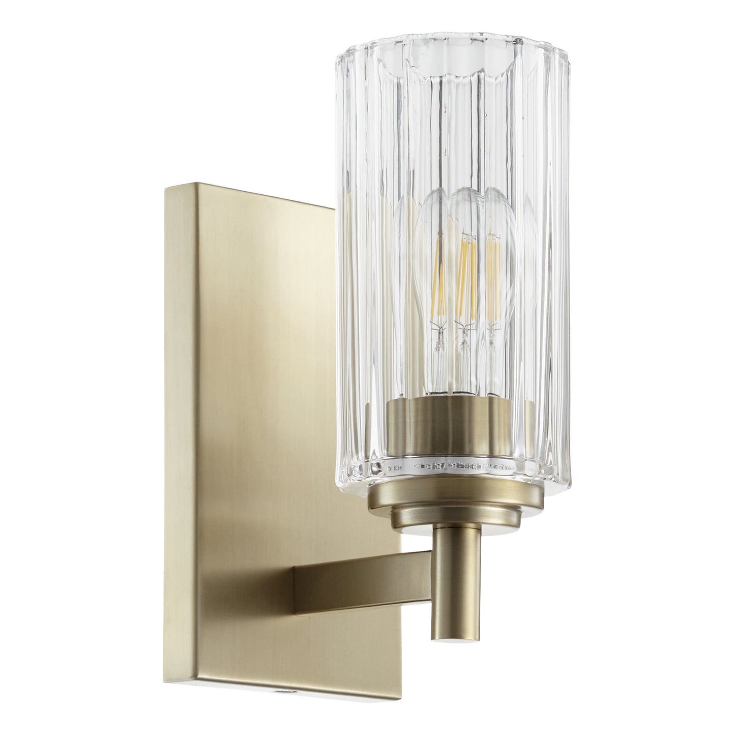 Quorum - 502-1-80 - One Light Wall Mount - 502 Lighting Series - Aged Brass