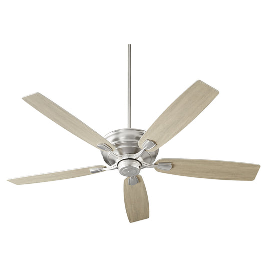 Quorum - 50605-65 - 60"Ceiling Fan - Gamble - Satin Nickel